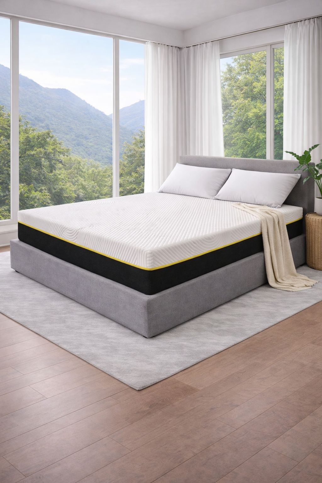 מזרן ללא קפיצים ויסקו פלוס מחסני מזרונים אונליין